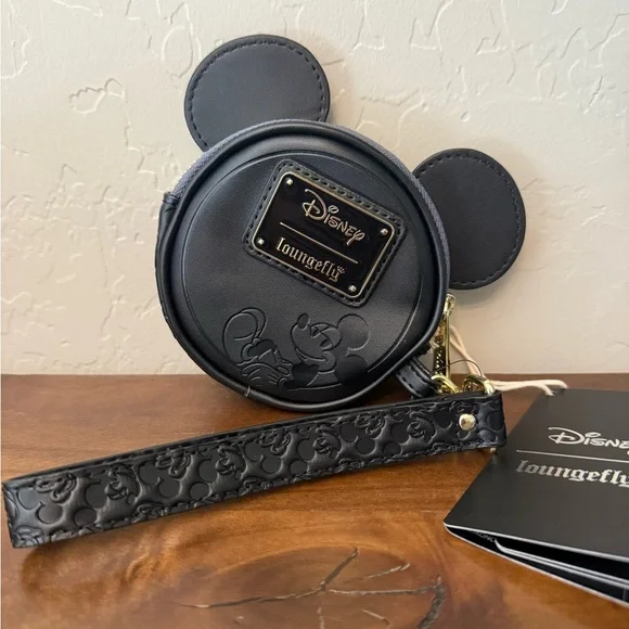 Loungefly Mickey Mouse Cork Coin Purse Pin Holder - Picture 2 of 5